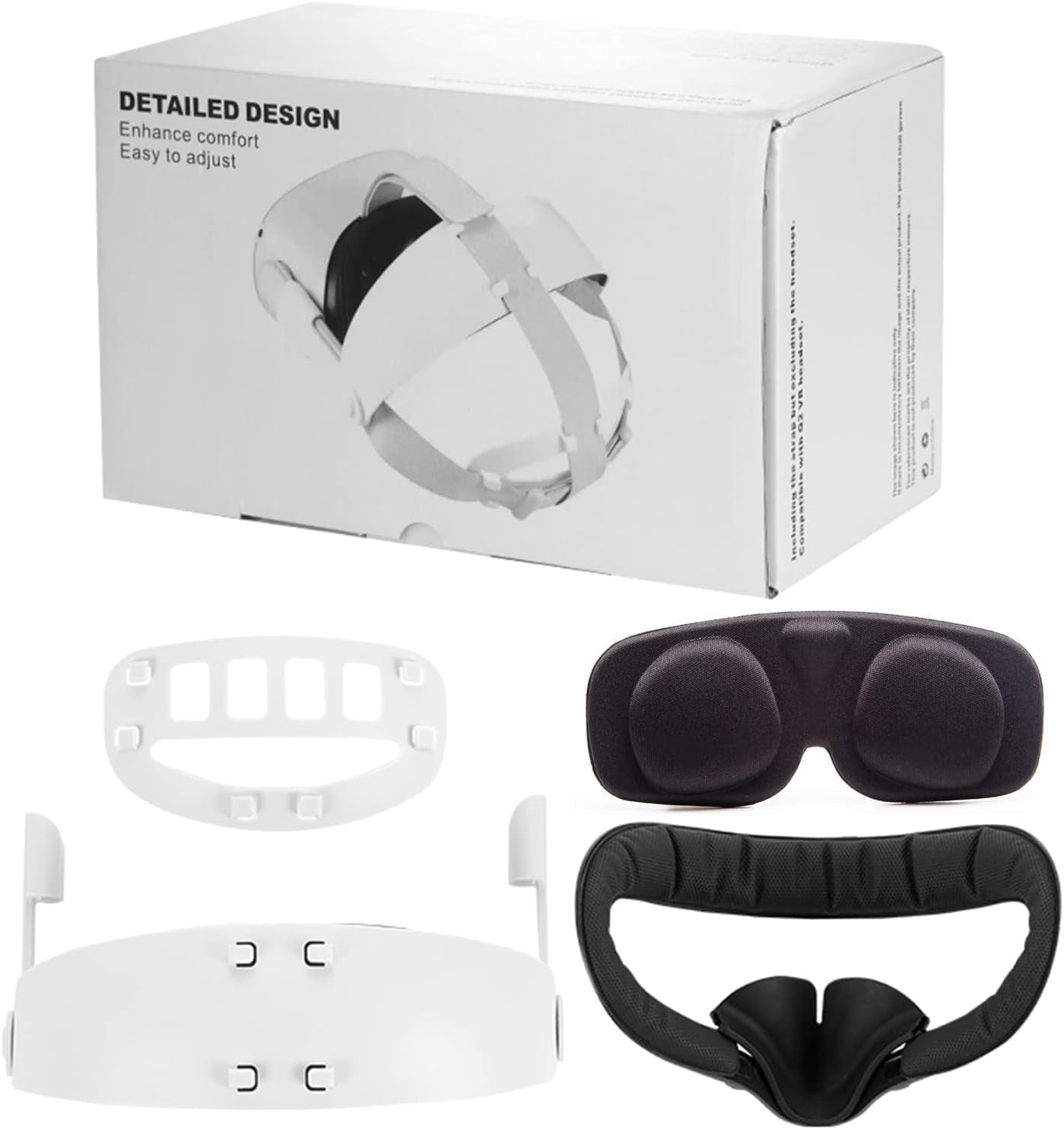 VR Head Strap for Oculus Quest 2 Vr Headset Reduce Face'S Pressure,New Virtual Reality Headset