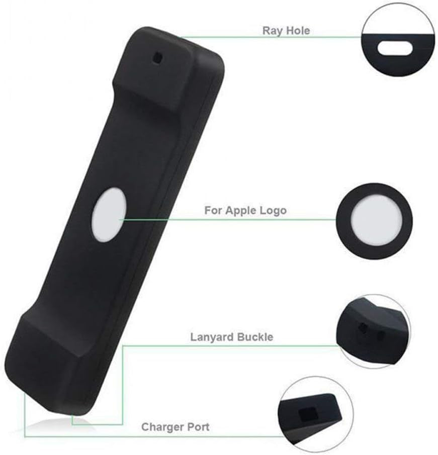 Remote Case Compatible with Apple TV 4K (5Th) and 4Th Generation, Shock Proof Silicone Remote Cover Case Compatible with Apple TV 4Th Gen 4K 5Th Siri Remote Controller - Blue