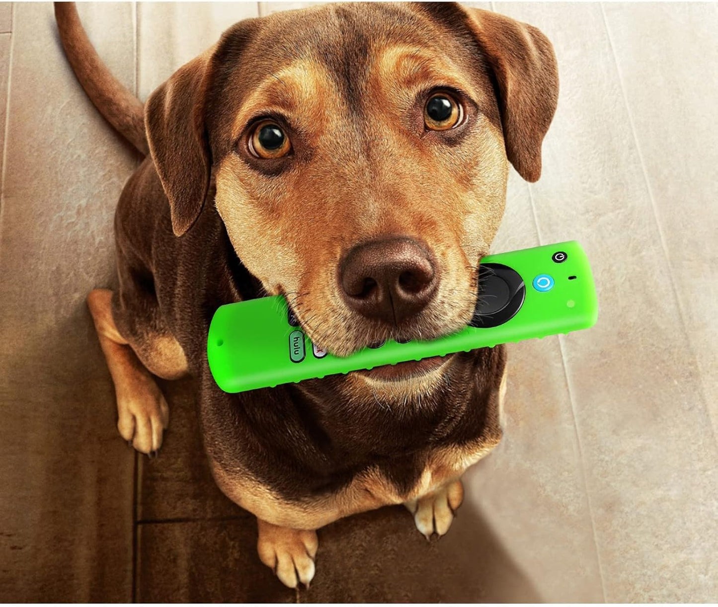 Glow Green Remote Cover Replacement for 2021 TV Stick 3Rd Gen., 4K Remote Controller, Silicone Case with Lanyard Compatible with Lenovo Remote X35, X45