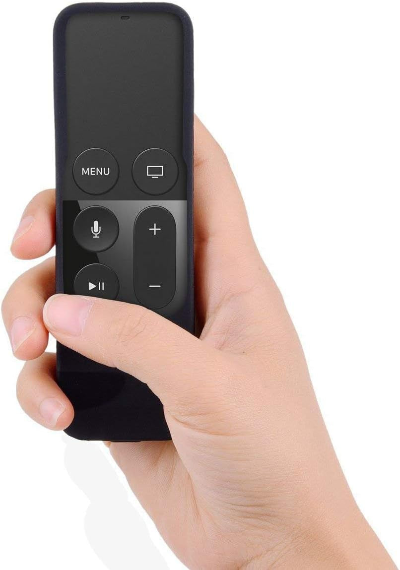 Remote Case Compatible with Apple TV 4K (5Th) and 4Th Generation, Shock Proof Silicone Remote Cover Case Compatible with Apple TV 4Th Gen 4K 5Th Siri Remote Controller - Blue