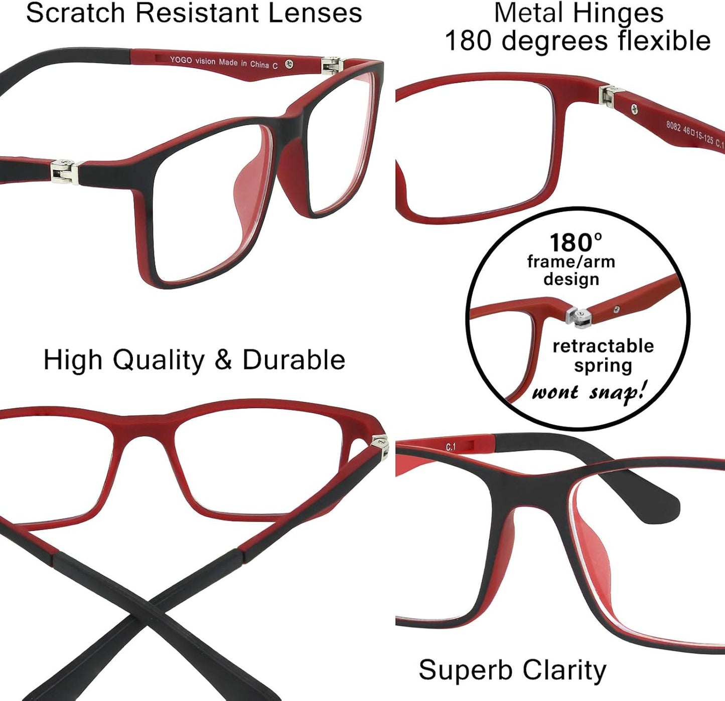 Kids Computer Glasses Blue Light Blocking Tablets Electronic Devices Protects against Eyestrain for Boys Girls