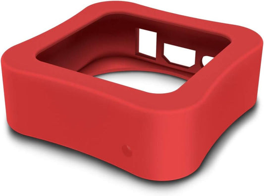 Protective Case Compatible for Apple TV 4K 5Th / 4Th - [Anti Slip] Shock Proof Silicone Cover for Apple TV (Red)