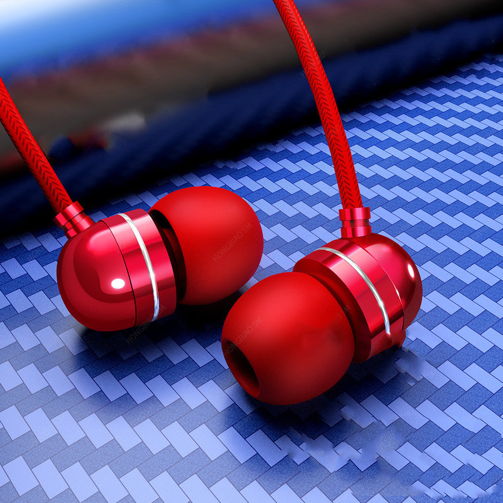 Wire-Controlled Headphones with Mic Tuning Headphones