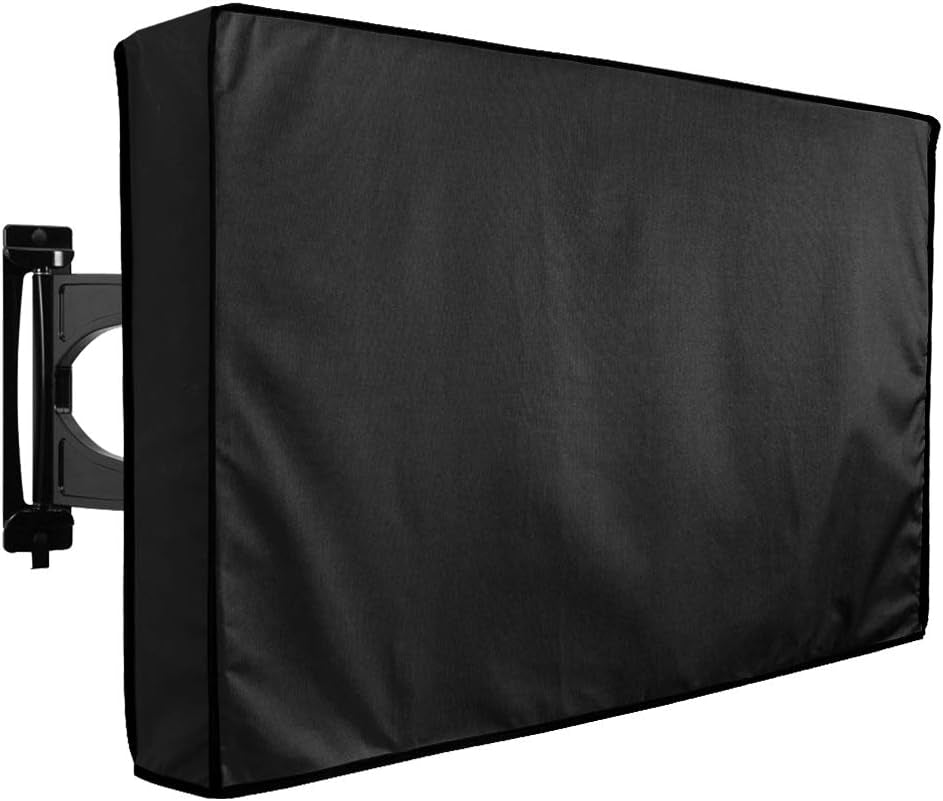 Outdoor TV Cover, Waterproof and Dustproof, Black, Size 30" - 32"